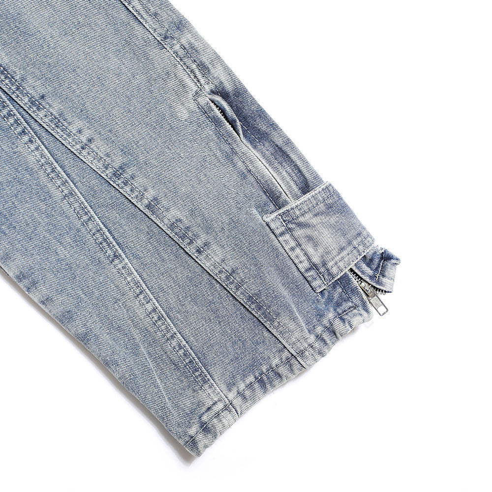 Patchwork Regular Fit Jeans